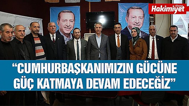 BAŞKAN YANILMAZ SEÇİM ÇALIŞMALARINA SİVRİCE VE MADEN İLE DEVAM ETTİ