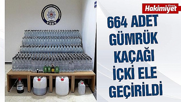 KAÇAK İÇKİ DEPOSUNA OPERASYON