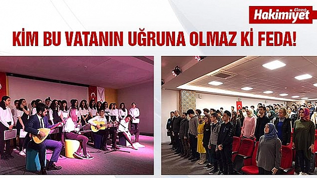 KİM BU VATANIN UĞRUNA OLMAZ Kİ FEDA!