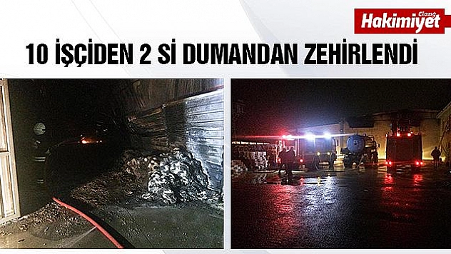 YANGIN KISA SÜREDE SÖNDÜRÜLDÜ