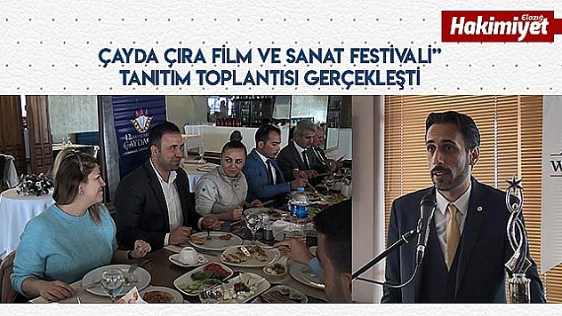 12. Çayda Çıra Film Festivali'nin tanıtım toplantısı gerçekleşti