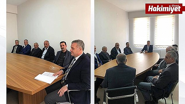 Baskil'de Meclis Toplantısı Gerçekleşti