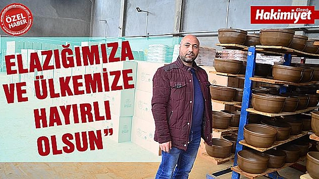 İLK ÇÖMLEK İHRACATINI SUUDİ ARABİSTAN'A YAPIYOR