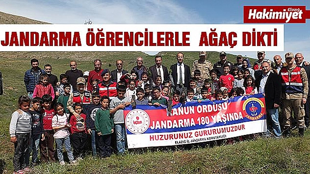 Keban'da 500 fidan dikildi