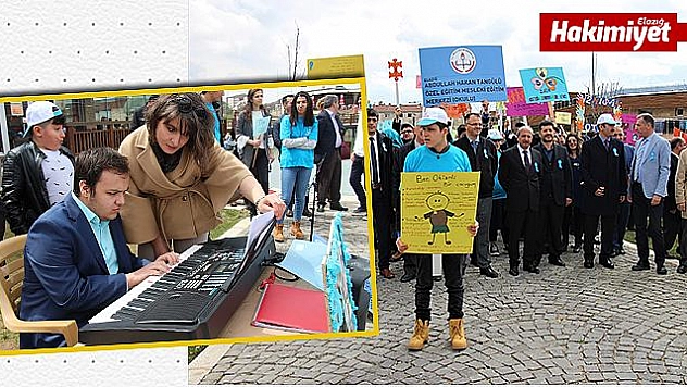 OTİZMLİ BİREYLER, RENKLİ BİR GÜN GEÇİRDİ