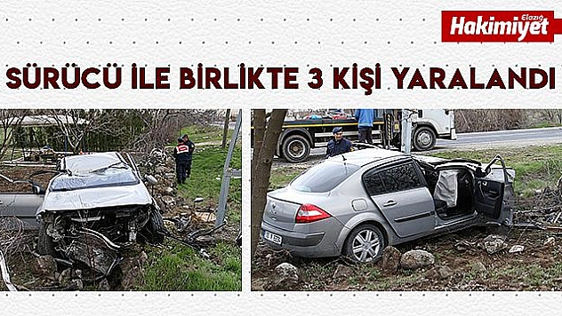 OTOMOBİL BAHÇEYE UÇTU