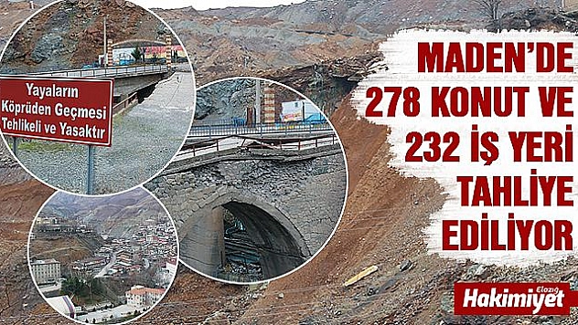 TAHLİYE İŞLEMİ BAŞLADI