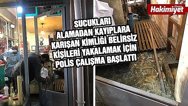 Asılı Olan Sucukları Çalmak İsteyen Hırsızlar Başarılı Olamayınca, Kayıplara Karıştı