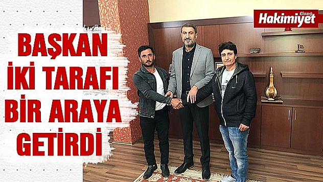 Darp iddiasında kadın özür diledi, aile başkan aracılığıyla barıştı