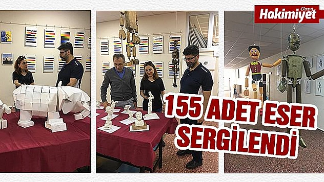 Öğrencilerin Hazırladığı 155 Eser Sergilendi