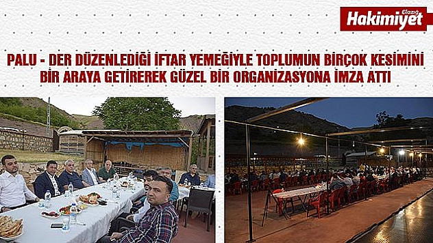Palulular İftar Yemeğinde Buluştu