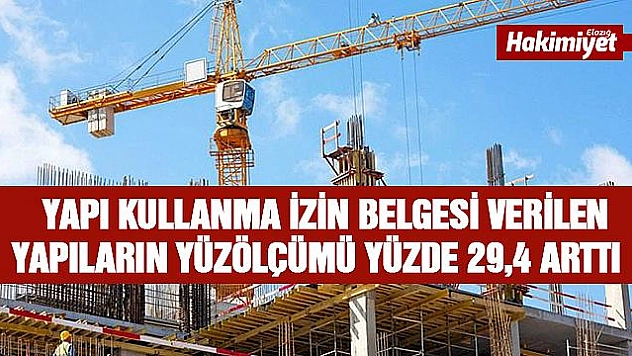 Yapı izin istatistikleri açıklandı