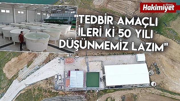 Bölgenin en büyük AR-GE tesisinde, balıklar üretime alınıyor