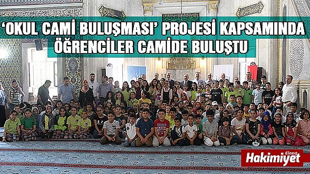 Elazığ'da okul ve cami buluşması