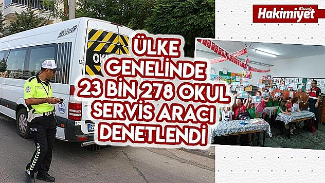 Okul Çevresi ve Servis Araçları Denetim Altına Alındı
