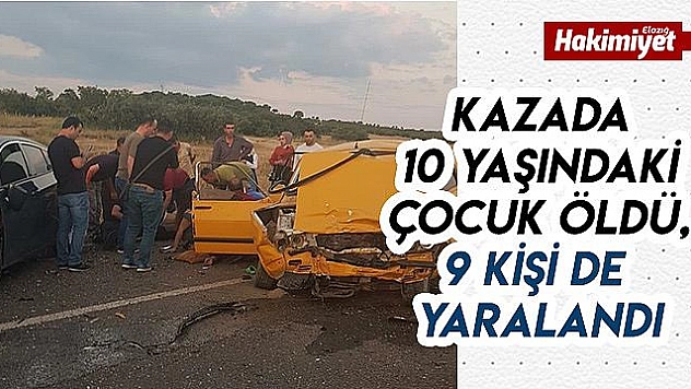 Otomobiller Çarpıştı