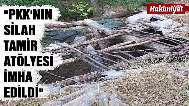 PKK'ya ait 4 girişli 13 odalı sığınak imha edildi