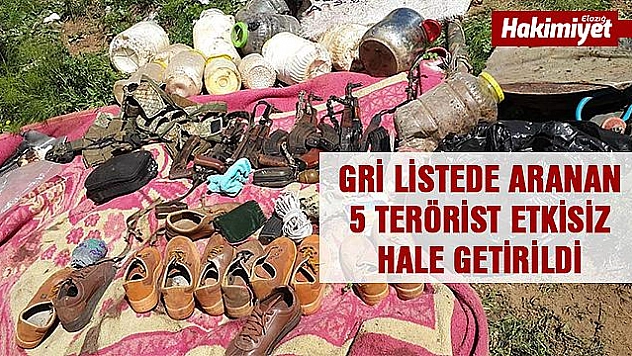 Silahlar ve Çok Sayıda Malzeme Ele Geçirildi