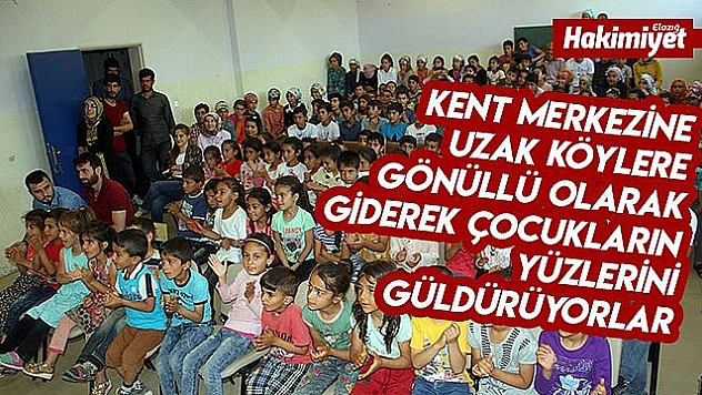 Tiyatro ile çocuklara dokunuyorlar