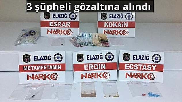 Arama Yapılan Otomobilde Uyuşturucu Ele Geçirildi