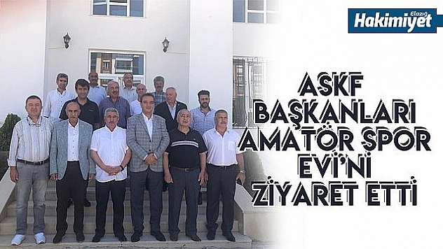 ASKF Başkanları'ndan Elazığ'a ziyaret