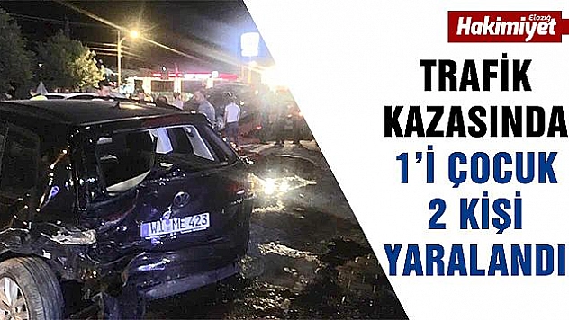 Kovancılar'da Trafik Kazası
