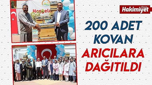Kovanlar Arıcılara Dağıtıldı
