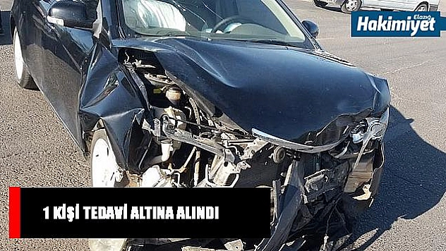 Trafik Kazası: 1 Yaralı