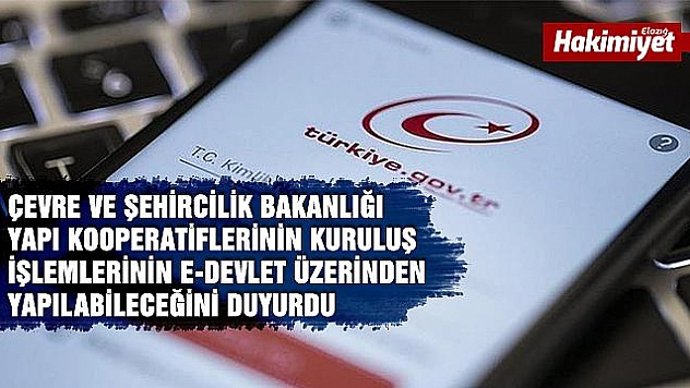 Yapı kooperatiflerine e-Devlet güvencesi  geliyor