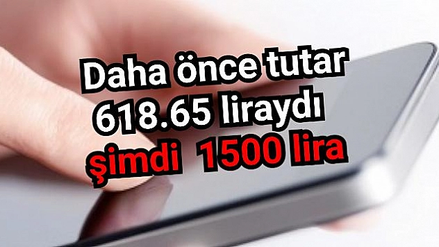 Yurt dışından getirilen telefonların harcı 1500 TL oldu
