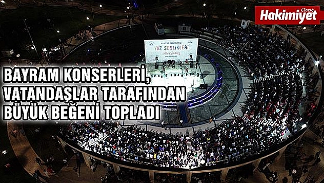 ELAZIĞ'DA BAYRAM COŞKULU GEÇTİ