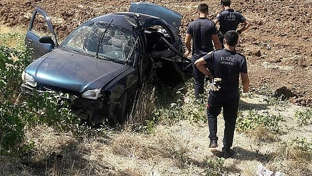 ELAZIĞ'DA TRAFİK KAZASI: 5 YARALI 