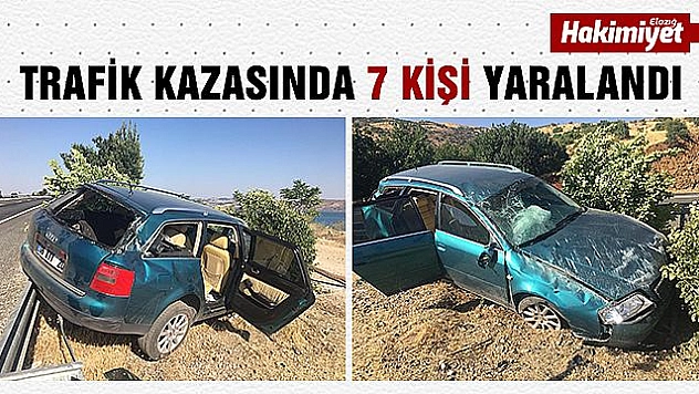 Elazığ'da trafik kazası