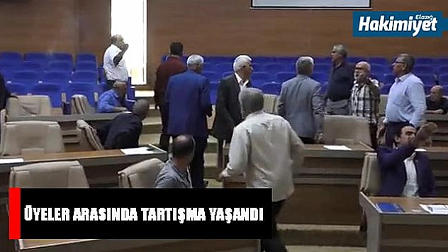 İL GENEL MECLİSİNDE GERGİN ANLAR YAŞANDI 