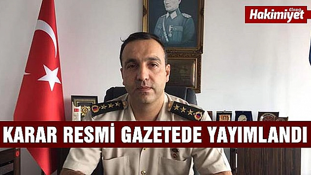 İl Jandarma Komutanlığına Kıdemli Albay Gökhan İnan Atandı