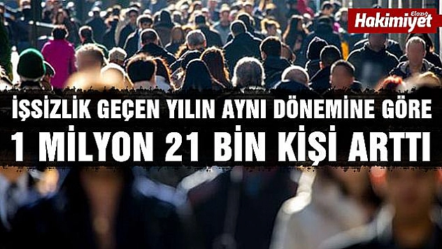 İşsiz sayısı Mayıs'ta arttı