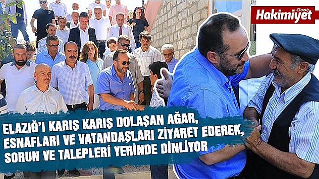 Milletvekili Ağar, İlçe Ziyaretlerine Devam Ediyor