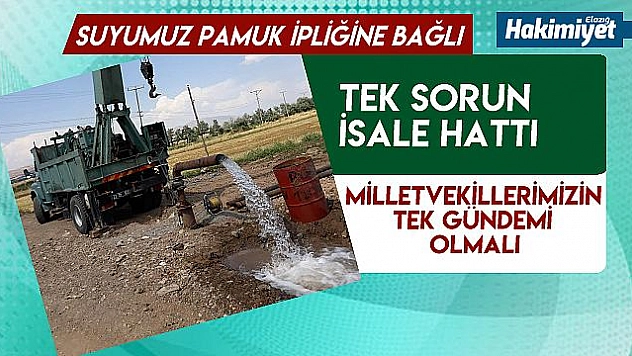 ÖDENEKLER İÇME SUYUNA