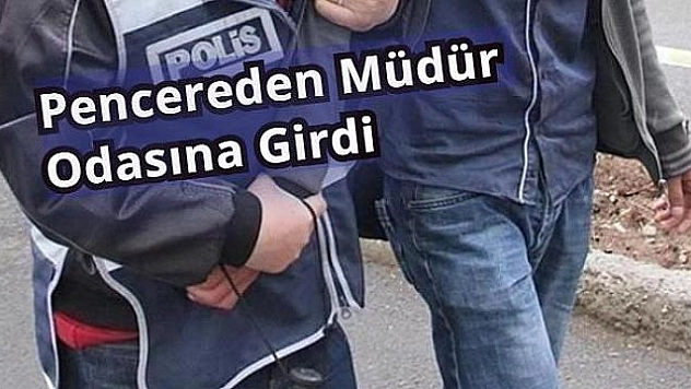 Okulda hırsızlık yapan şüpheli tutuklandı