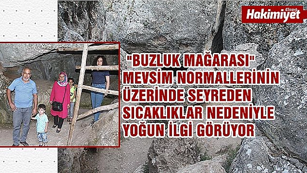 Sıcak günlerin serinleten durağı Buzluk Mağarası