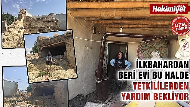 SULTAN TEYZE, YIKIK EVİNDE YAŞAM MÜCADELESİ VERİYOR