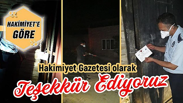 VATANDAŞ İSTEDİ, ŞERİFOĞULLARI MÜHÜRLEDİ