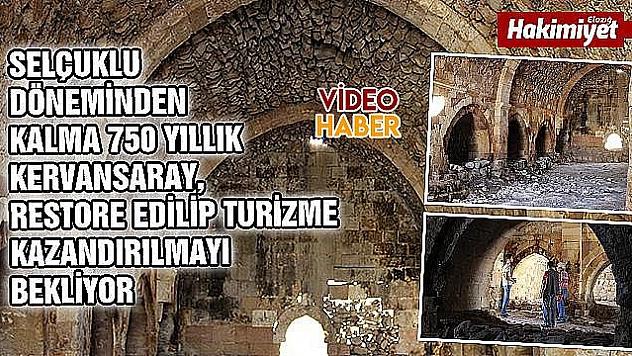 750 yıllık kervansaray restore edilmeyi bekliyor