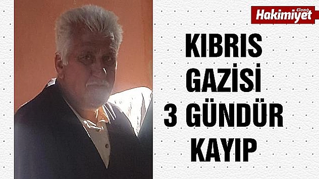 Bahçe sulamaya çıkan Kıbrıs Gazisi 3 gündür kayıp