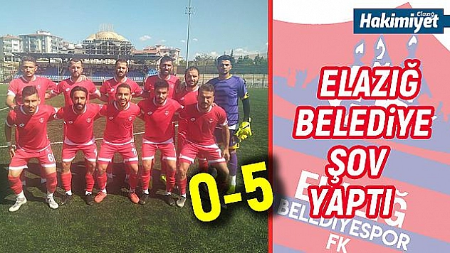 Belediyespor tarihi farkla turladı!