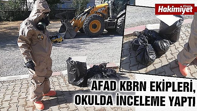 Deney tüpleri muhafaza altına alındı