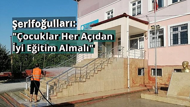 ELAZIĞ BELEDİYESİ OKULLARA TEMİZLİK DESTEĞİ SUNDU