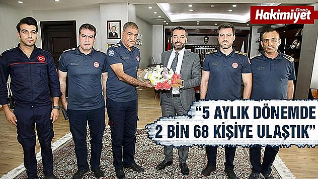 Elazığ'da itfaiye 5 ayda bin 683 yangına müdahale etti