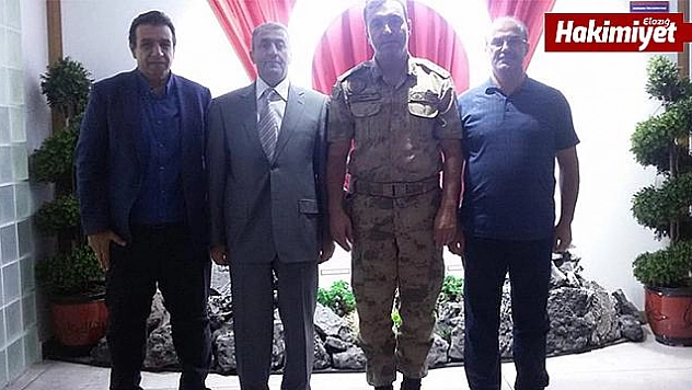 JANDARMA ALAY KOMUTANI ALBAY GÖKHAN İNAN'A ZİYARET