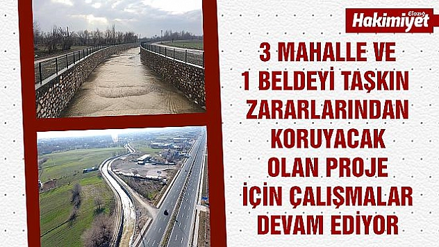  ŞORŞOR TAŞKIN KORUMA PROJESİ 1. KISIM İNŞAATI DEVAM EDİYOR